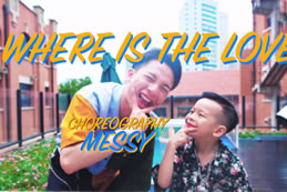 羅嘉豪95后小鮮肉帶著(zhù)04后超鮮肉的HIPHOP舞蹈，一大一小帥爆了??！